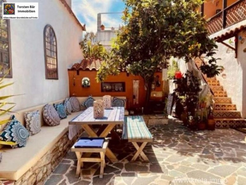 Provarma Kreta, Provarma, renoviertes 200 Jahre altes Anwesen Meerblick 2 Gäste-Studios Haus kaufen